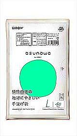 asunowa 手提げ袋 L 乳白 40P 0.015mm