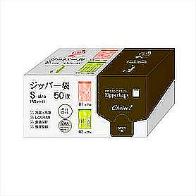 チョイス ジッパー袋 S 01&02-50P 0.05mm